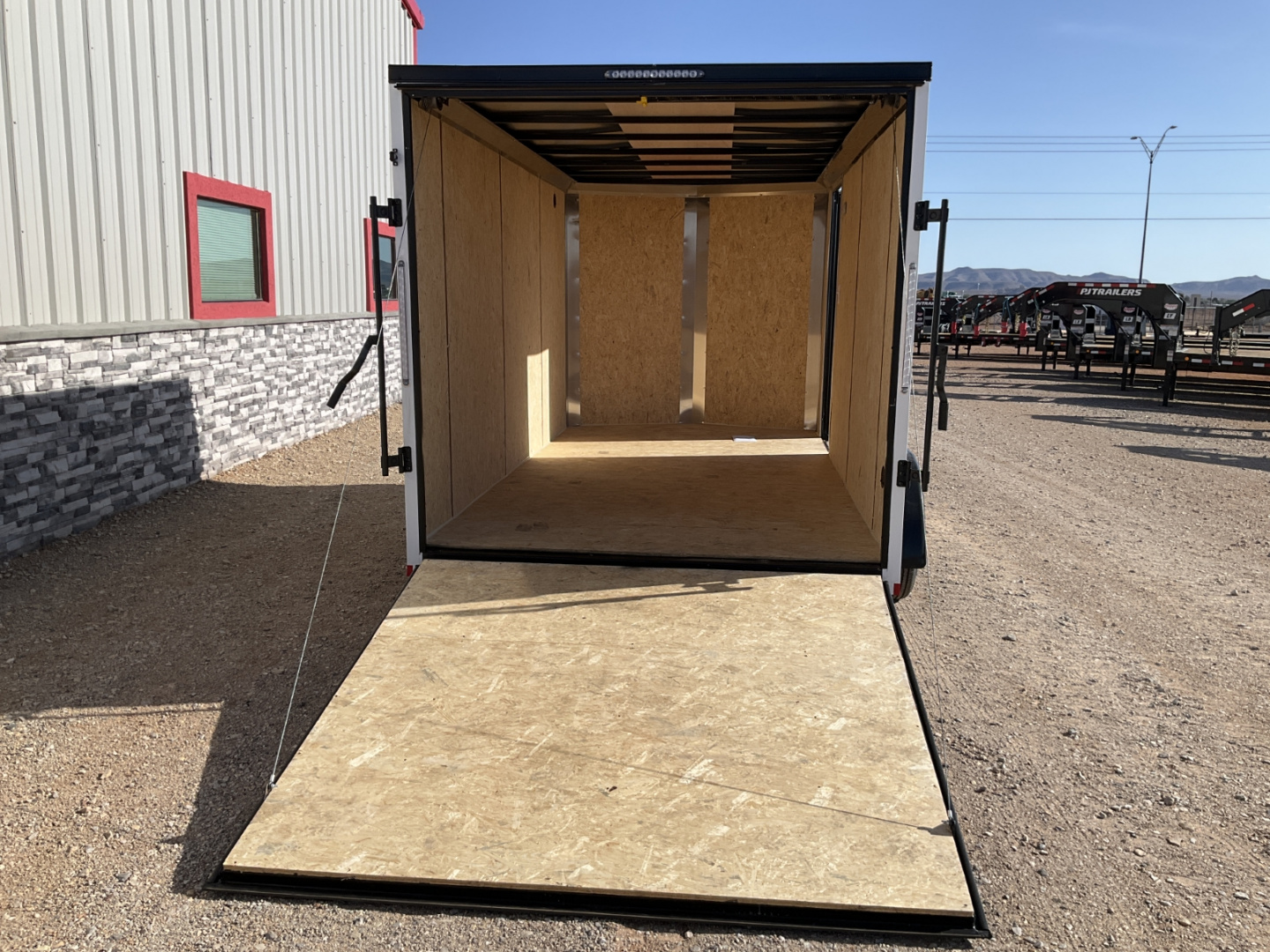 New 2026 Compass 7'x16' Enclosed Cargo Trailer - Indigo DLX