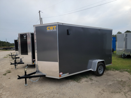 New 2025 Covered Wagon Trailers 6X12 SINGLE AXLE Cargo / Enclosed Trailer