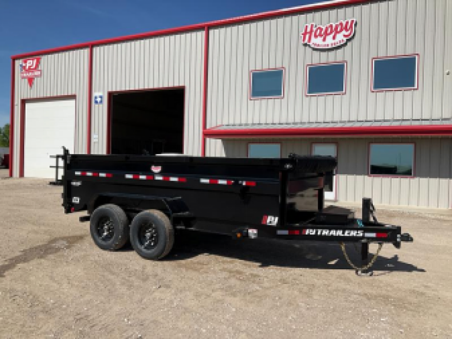 New 2026 PJ 83"x14' BP Tandem Axle Low Pro High Side Dump w/ 36" Sides – DM