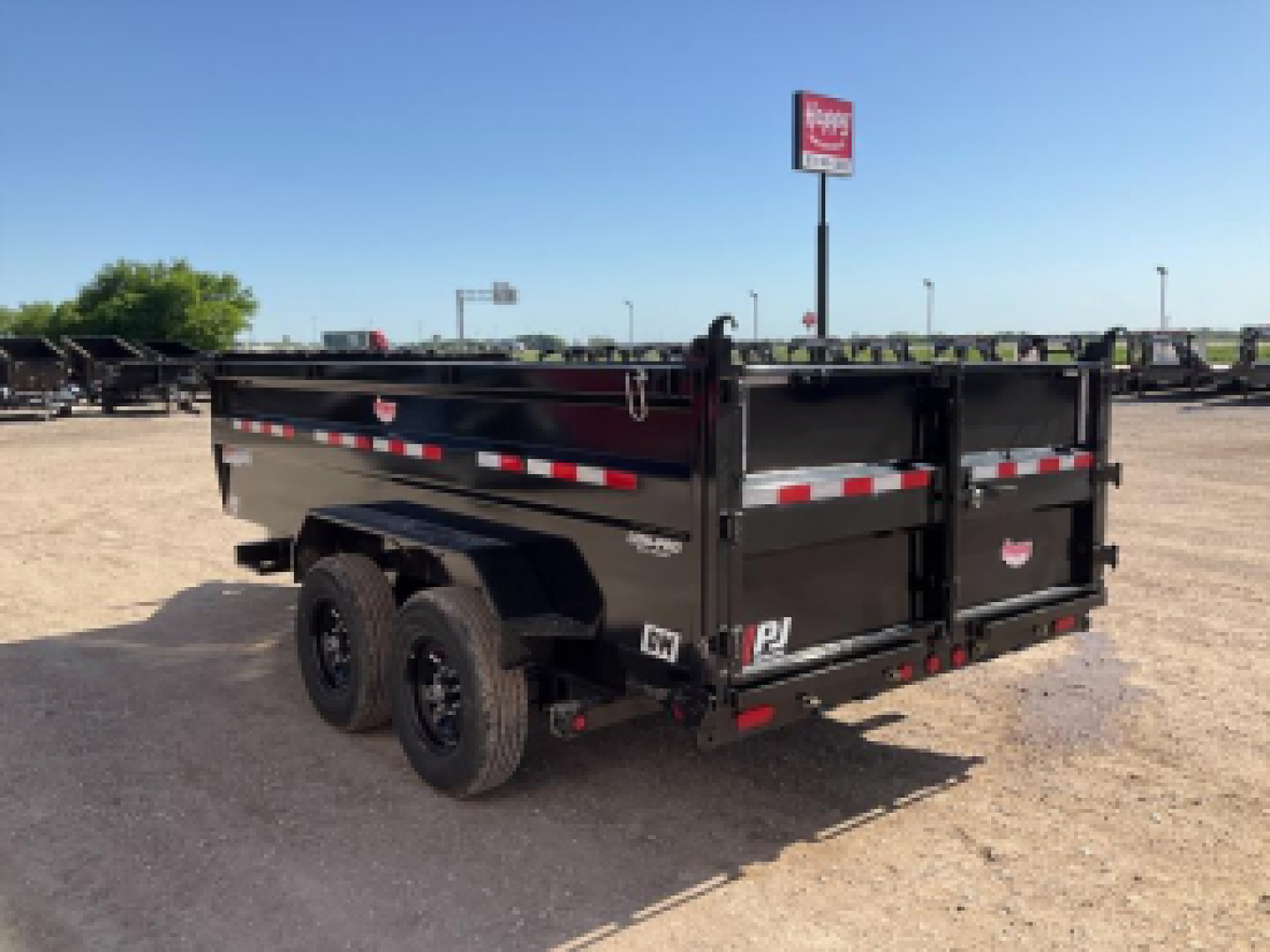 New 2026 PJ 83"x14' BP Tandem Axle Low Pro High Side Dump w/ 36" Sides – DM