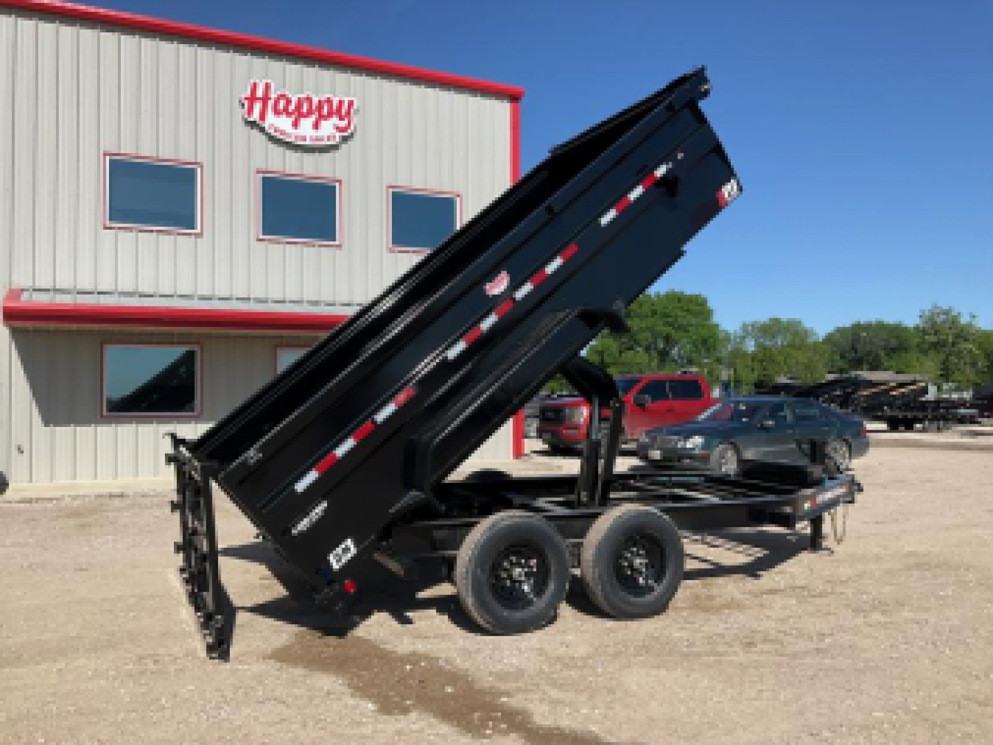 New 2026 PJ 83"x14' BP Tandem Axle Low Pro High Side Dump w/ 36" Sides – DM