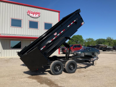 New 2026 PJ 83"x14' BP Tandem Axle Low Pro High Side Dump w/ 36" Sides – DM