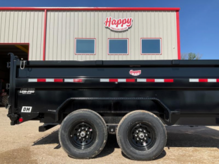 New 2026 PJ 83"x14' BP Tandem Axle Low Pro High Side Dump w/ 36" Sides – DM
