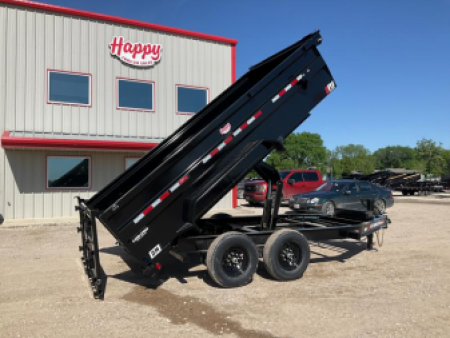 New 2026 PJ 83"x14' BP Tandem Axle Low Pro High Side Dump w/ 36" Sides – DM