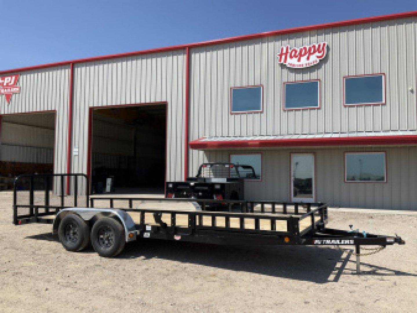 New 2026 PJ 83"x20' Tandem Axle Utility Trailer - UL