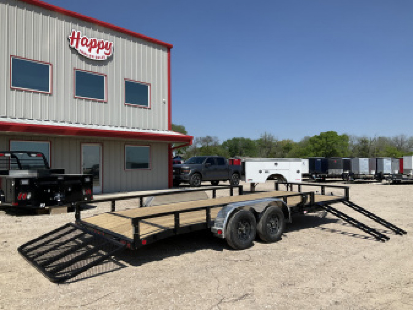 New 2026 PJ 83"x20' Tandem Axle Utility Trailer - UL