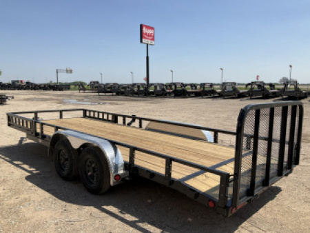 New 2026 PJ 83"x20' Tandem Axle Utility Trailer - UL