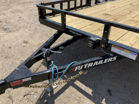 New 2026 PJ 83"x20' Tandem Axle Utility Trailer - UL