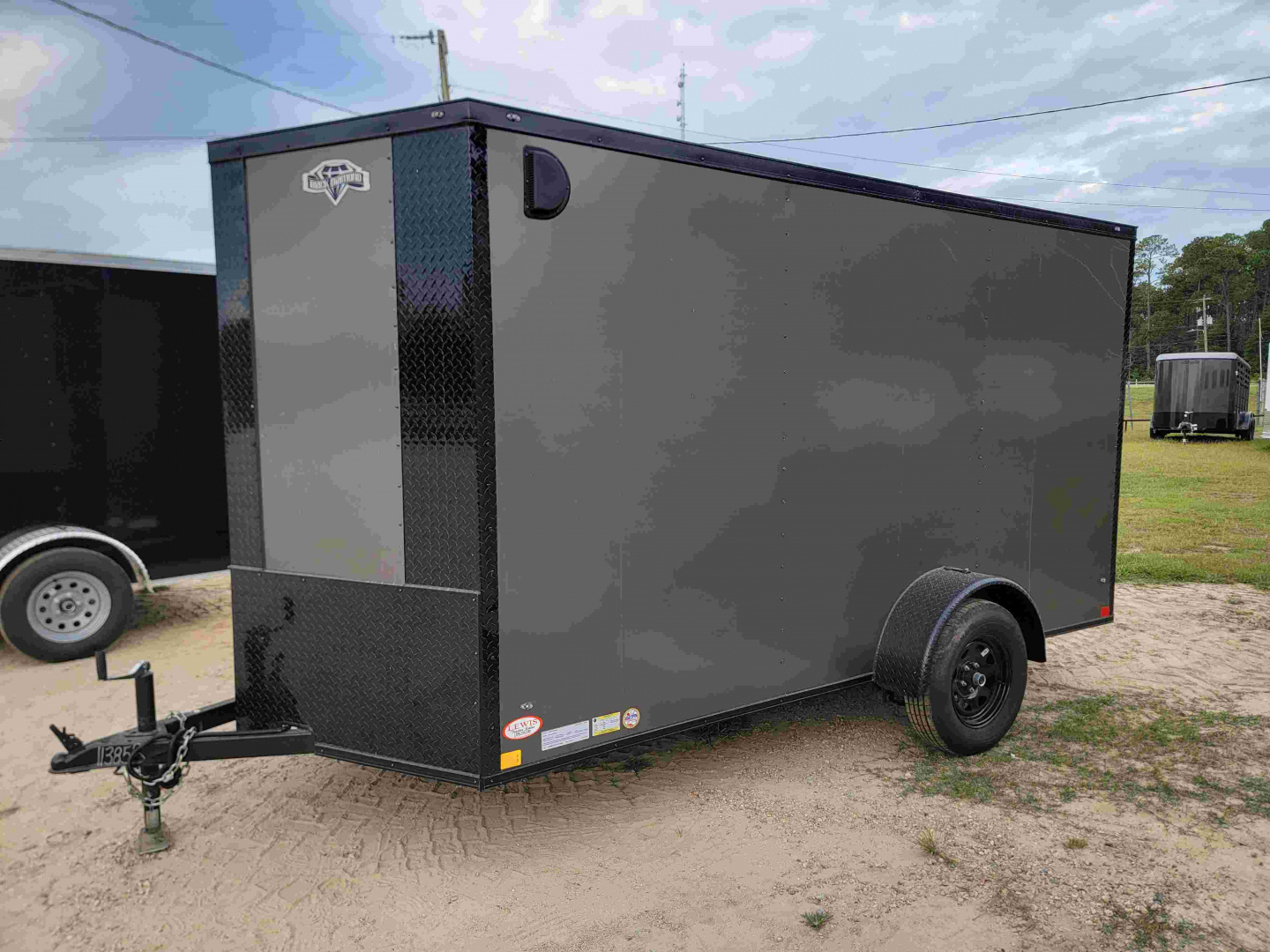 New 2026 Diamond Cargo 6X12 Blackout Pkg Cargo / Enclosed Trailer
