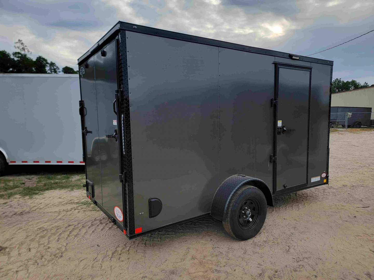 New 2026 Diamond Cargo 6X12 Blackout Pkg Cargo / Enclosed Trailer