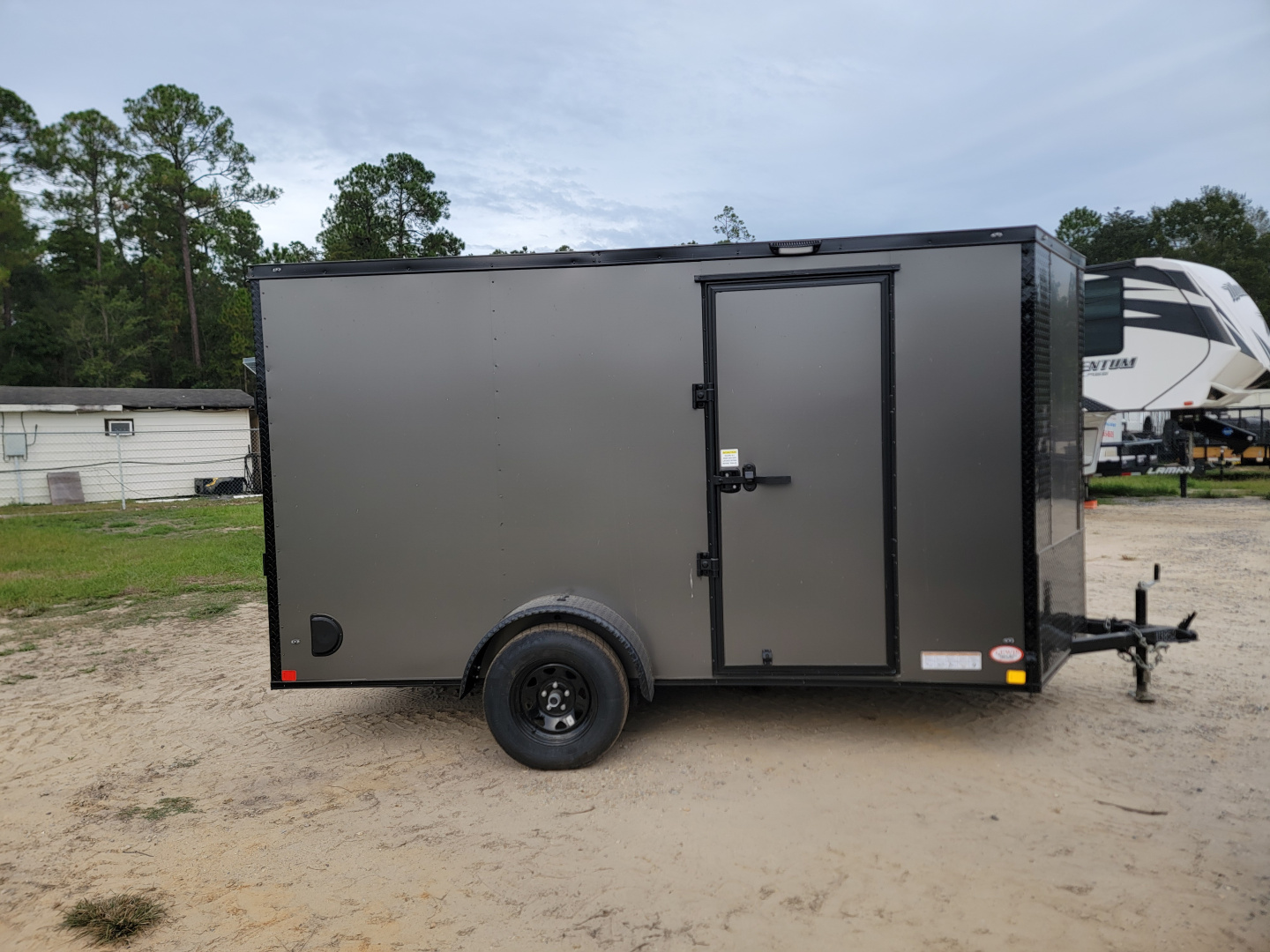 New 2026 Diamond Cargo 6X12 Blackout Pkg Cargo / Enclosed Trailer