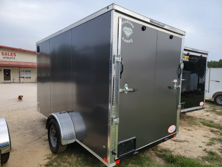 New 2026 Diamond Cargo 6X12 Single Axle Cargo / Enclosed Trailer