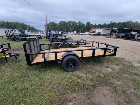 New 2025 Long Run Trailers 6x12 Dovetail Utility Trailer
