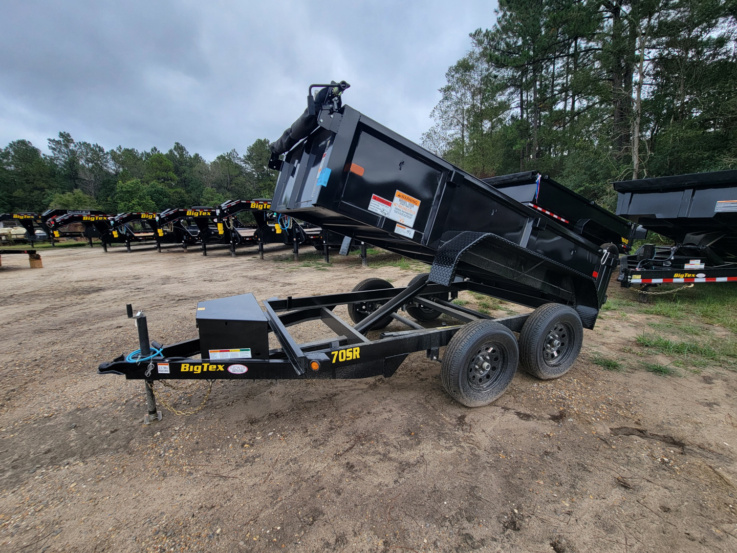 New 2025 BIG TEX TRAILERS 70SR-10-5WDD Dump Trailer