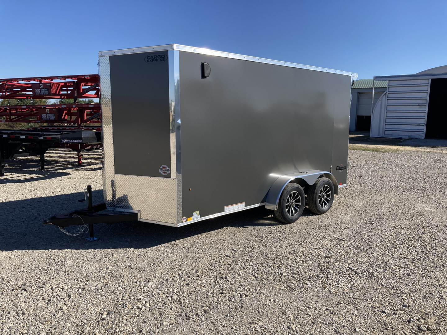 New 2026 Cargo Express 7x14' Enclosed Trailer - Rear Double Door