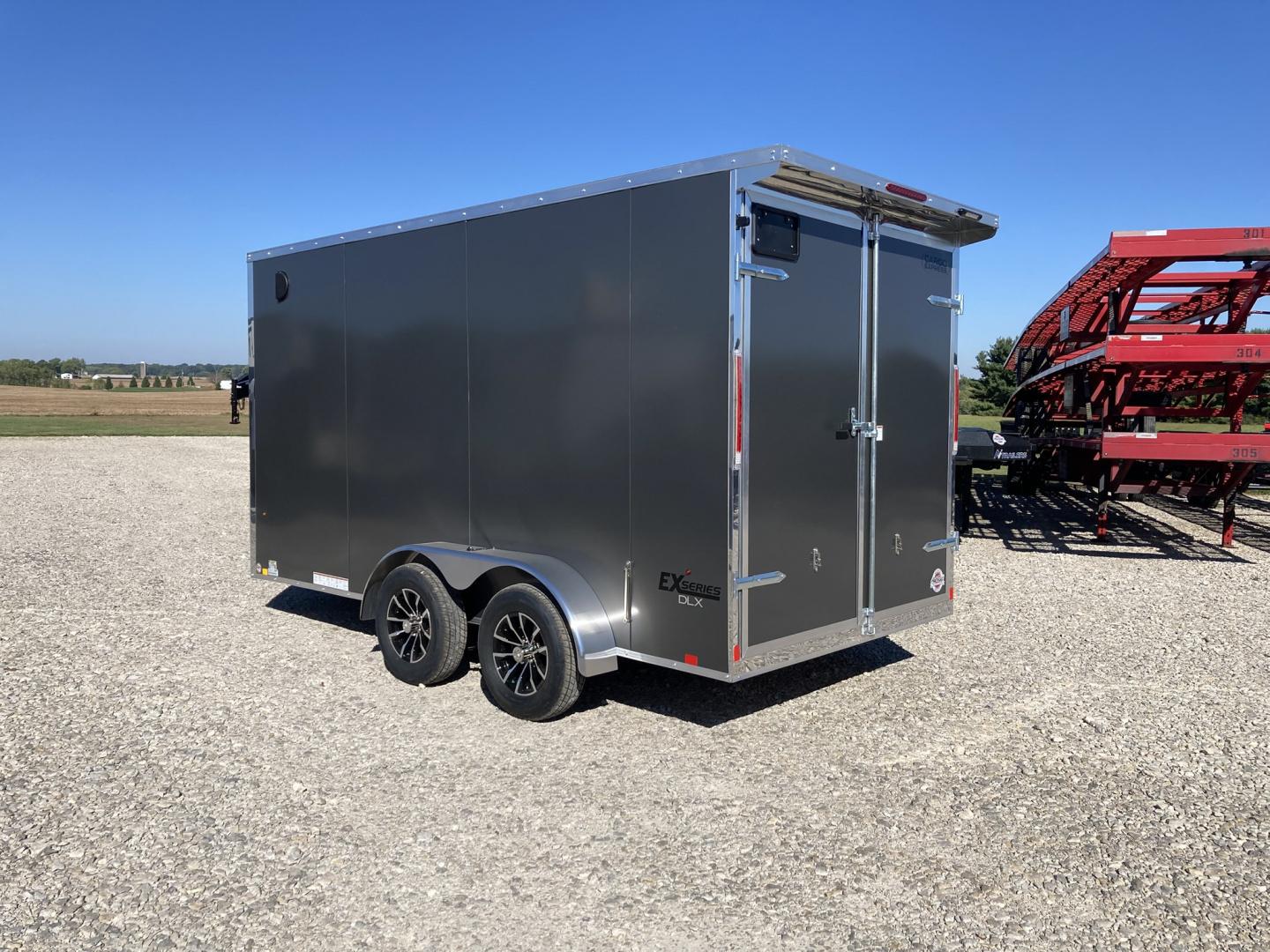 New 2026 Cargo Express 7x14' Enclosed Trailer - Rear Double Door