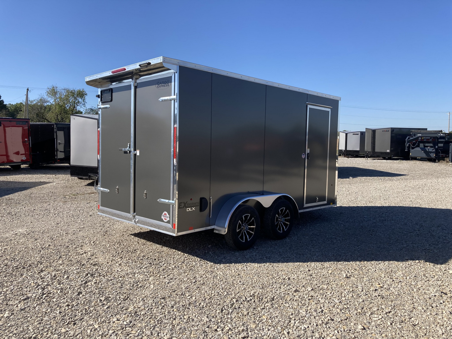 New 2026 Cargo Express 7x14' Enclosed Trailer - Rear Double Door
