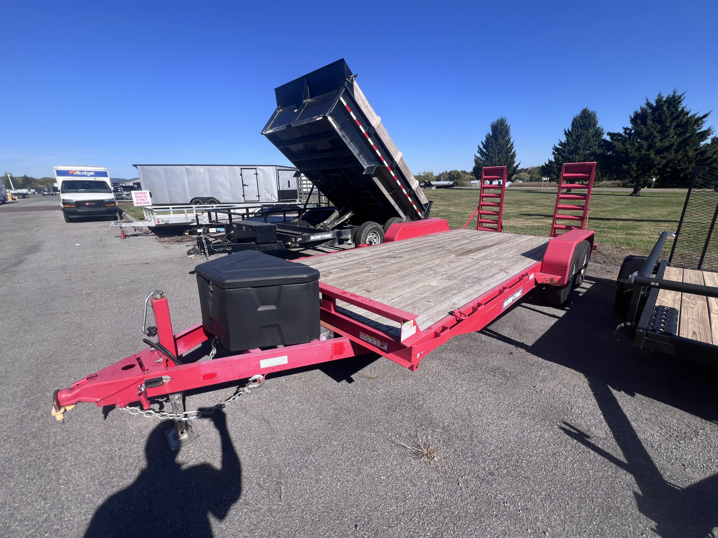 Used 2020 Sure-Trac 7x18 10K Equipment Trailer