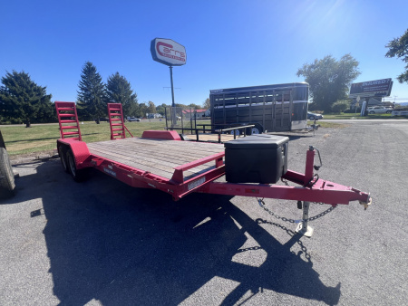 Used 2020 Sure-Trac 7x18 10K Equipment Trailer