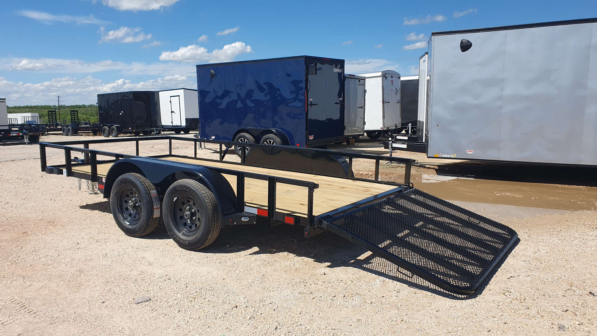 New 2026 X-On 83"x14' Tandem Axle Utility Trailer - U6