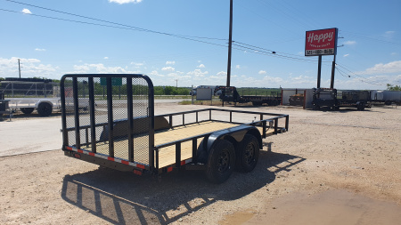 New 2026 X-On 83"x14' Tandem Axle Utility Trailer - U6