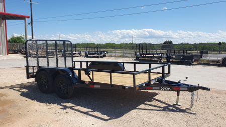 New 2026 X-On 83"x14' Tandem Axle Utility Trailer - U6