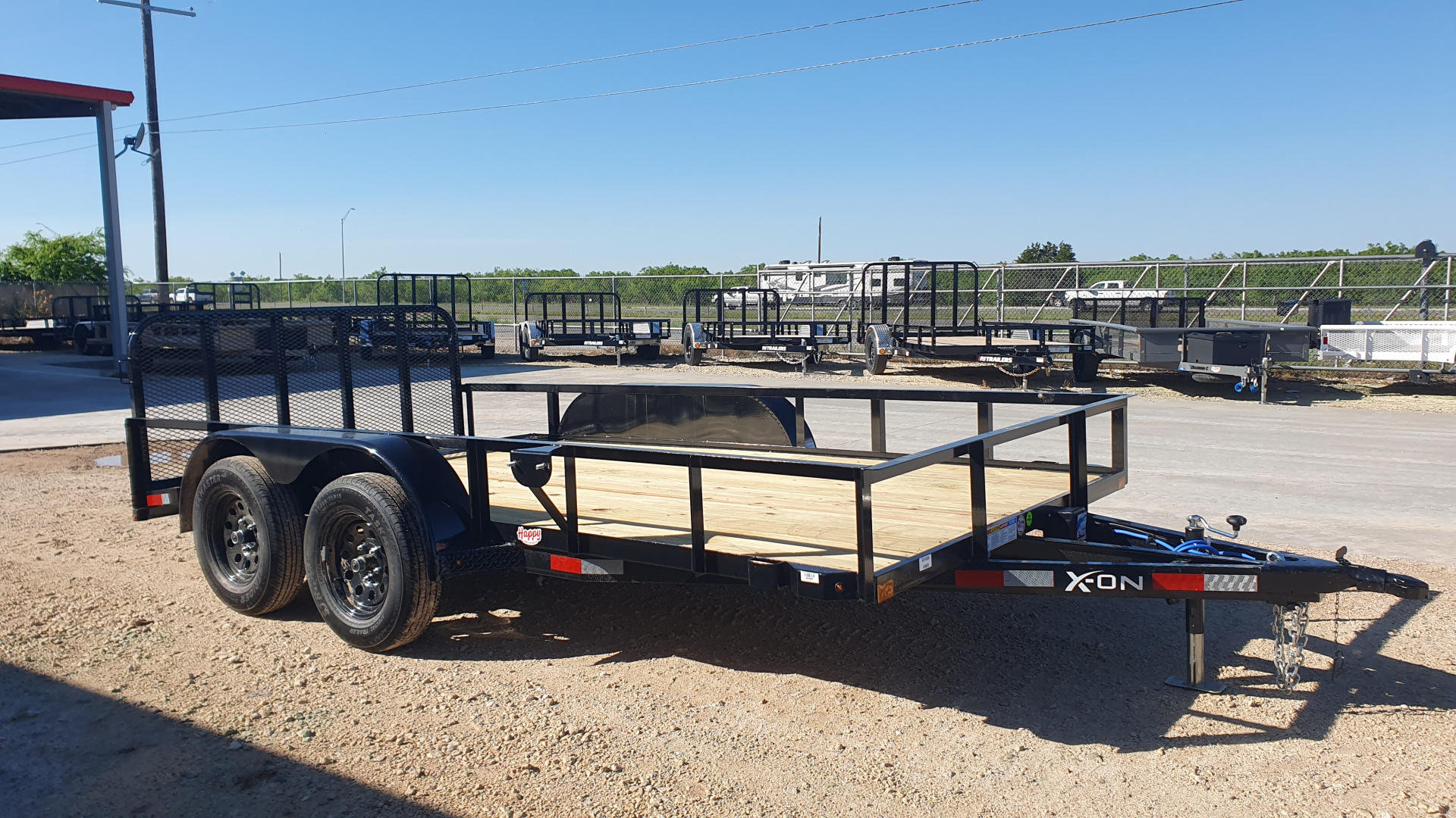 New 2026 X-On 83"x14' Tandem Axle Utility Trailer - U6