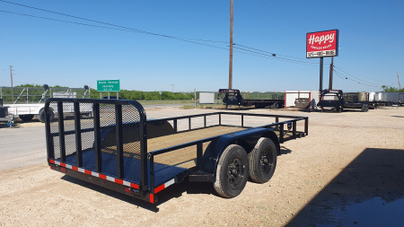 New 2026 X-On 83"x14' Tandem Axle Utility Trailer - U6