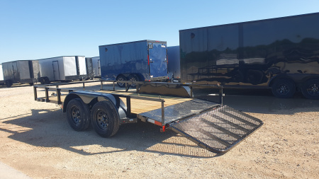 New 2026 X-On 83"x14' Tandem Axle Utility Trailer - U6