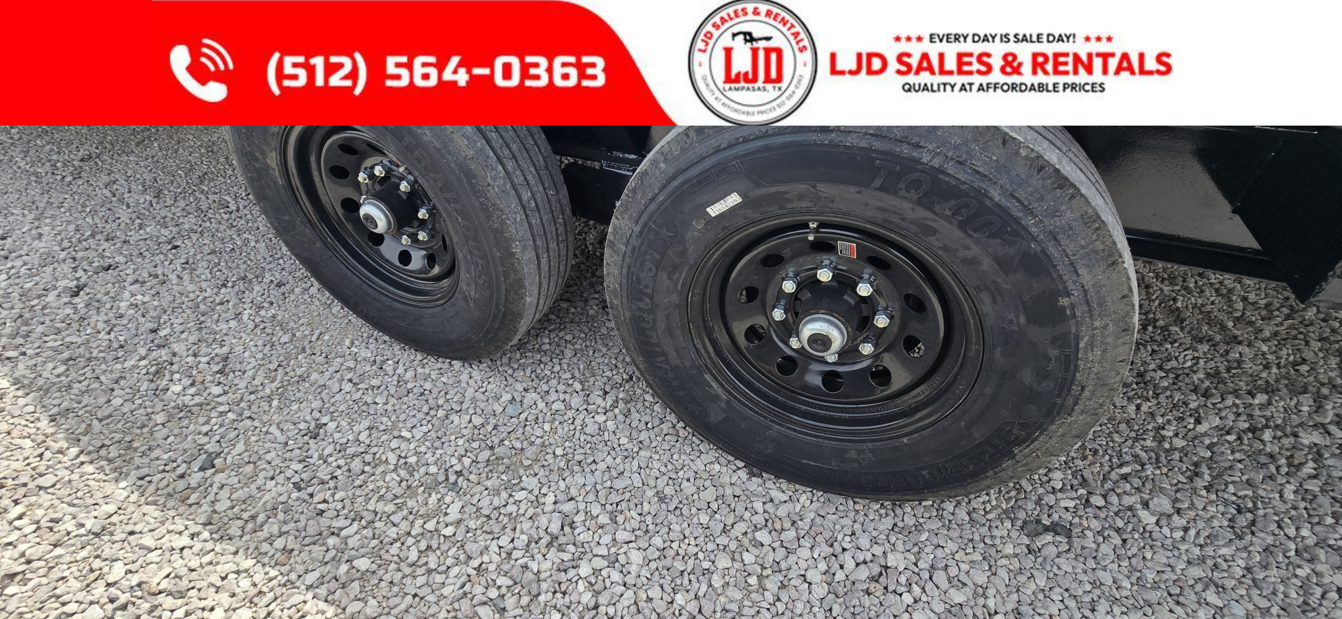 New 2025 Golden - 102" x 26' - Drive over fender - Equipment Trailer