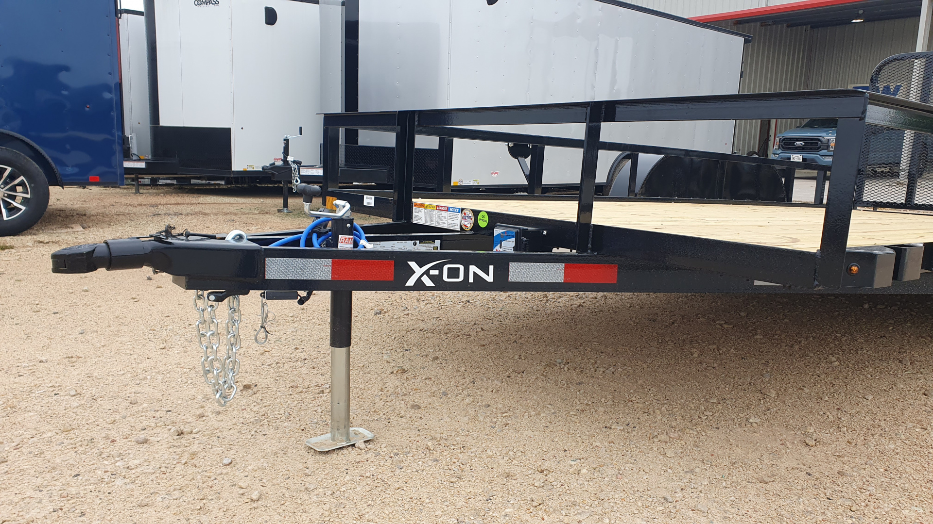 New 2026 X-On 83"x16' Tandem Axle Utility Trailer - U6