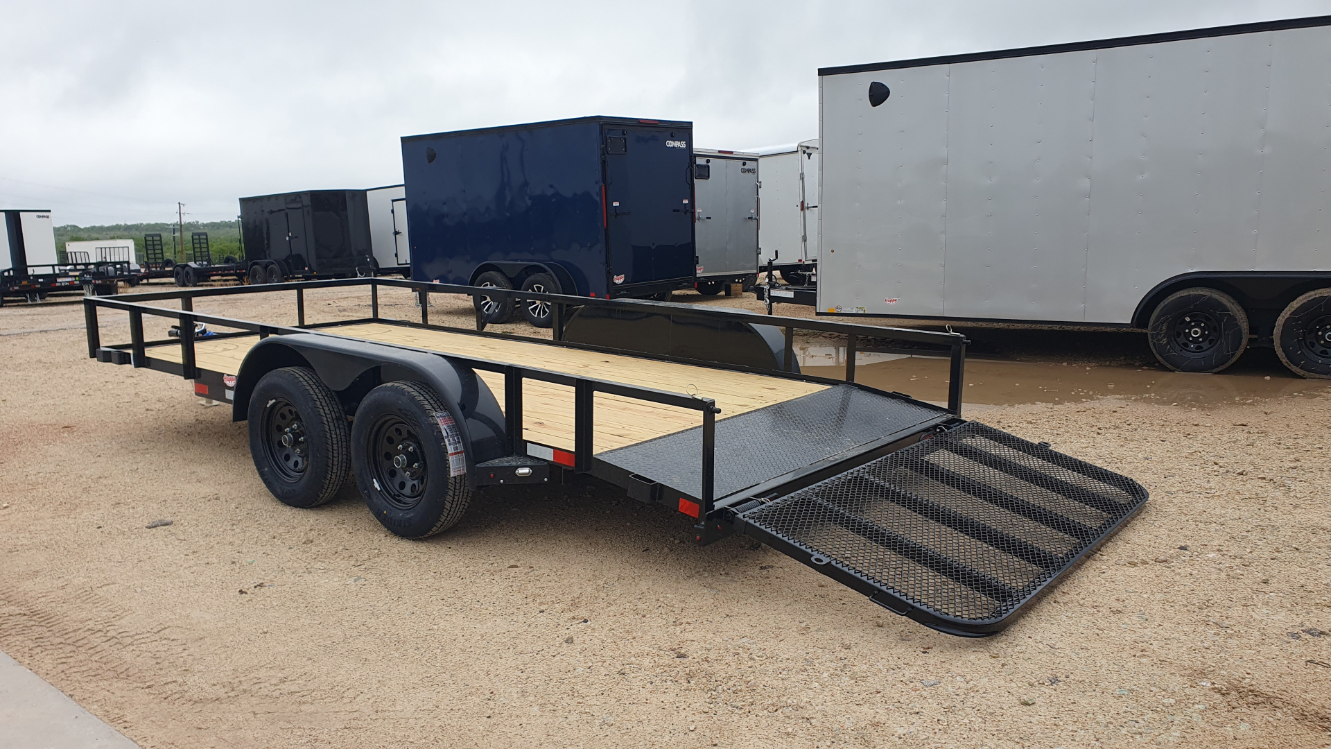 New 2026 X-On 83"x16' Tandem Axle Utility Trailer - U6