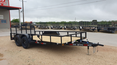 New 2026 X-On 83 x16' Tandem Axle Utility Trailer - U6