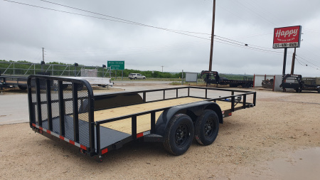 New 2026 X-On 83"x16' Tandem Axle Utility Trailer - U6