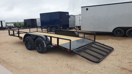 New 2026 X-On 83"x16' Tandem Axle Utility Trailer - U6