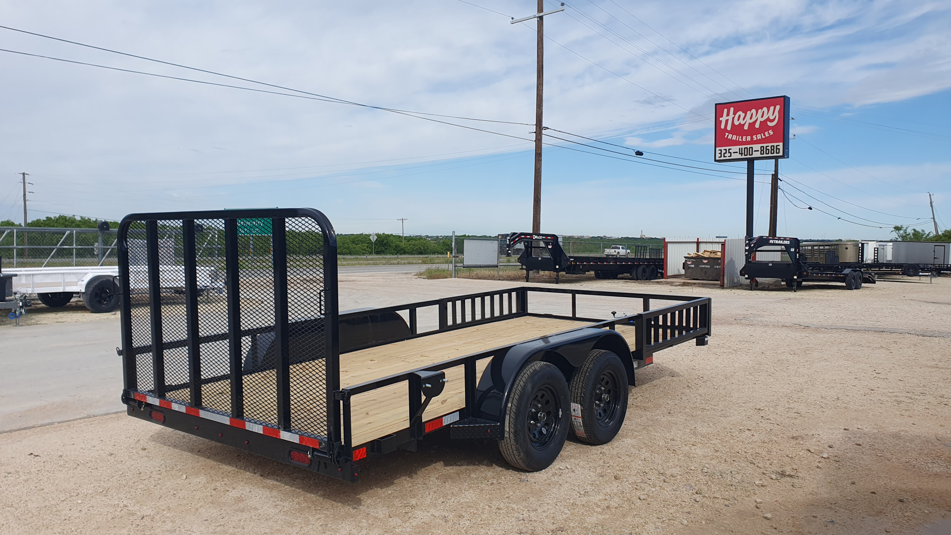 New 2026 X-On 83"x16' Tandem Axle Utility Trailer - U6