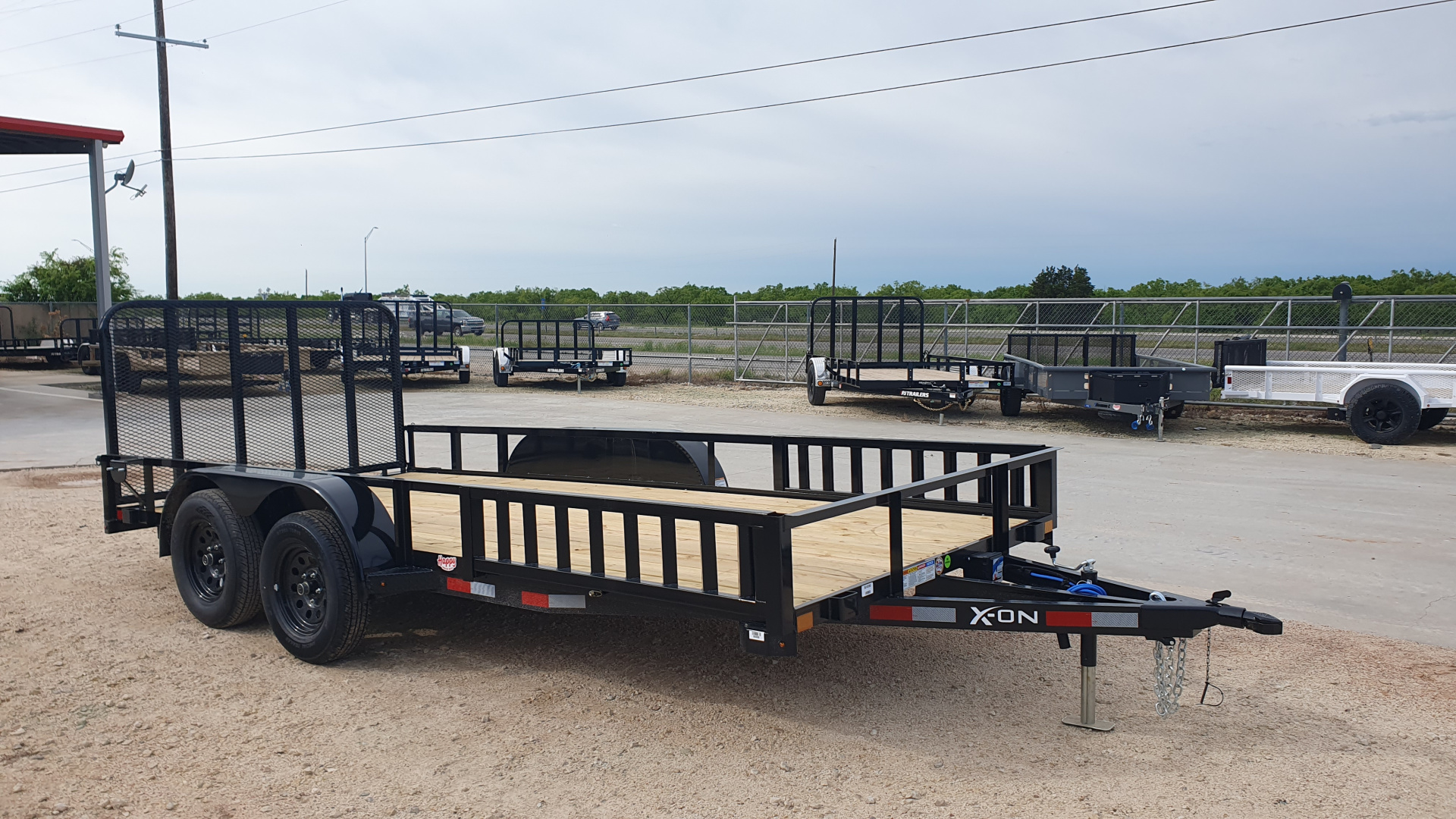 New 2026 X-On 83"x16' Tandem Axle Utility Trailer - U6