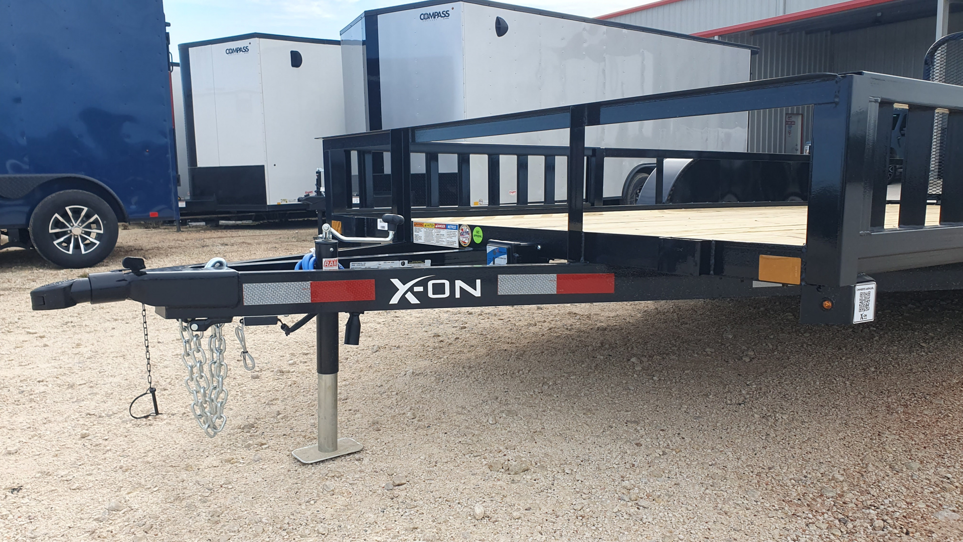 New 2026 X-On 83"x16' Tandem Axle Utility Trailer - U6