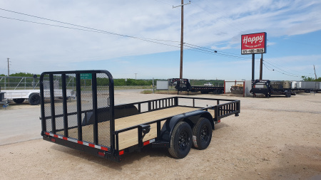 New 2026 X-On 83"x16' Tandem Axle Utility Trailer - U6