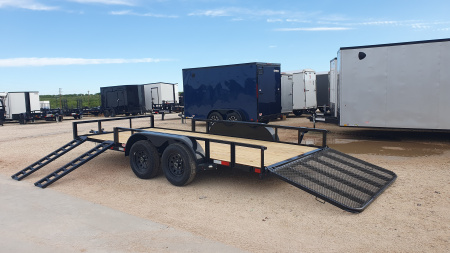 New 2026 X-On 83"x16' Tandem Axle Utility Trailer - U6
