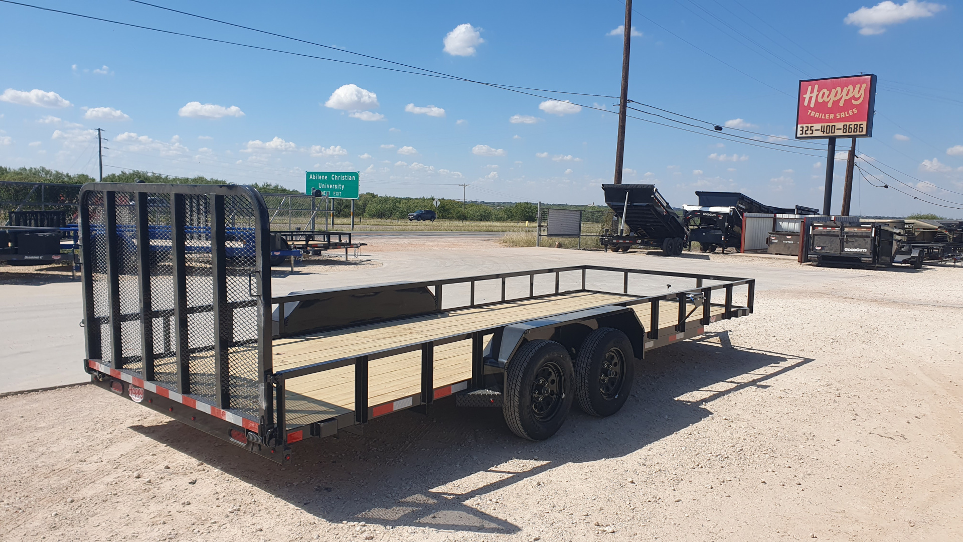 New 2026 X-On 83"x20' Tandem Axle Utility Trailer - U6