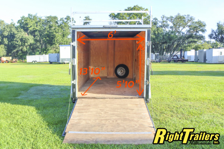 Used 2022 7X14 Continental Cargo Cargo Trailer