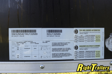 Used 2022 7X14 Continental Cargo Cargo Trailer