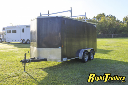 Used 2022 7X14 Continental Cargo Cargo Trailer