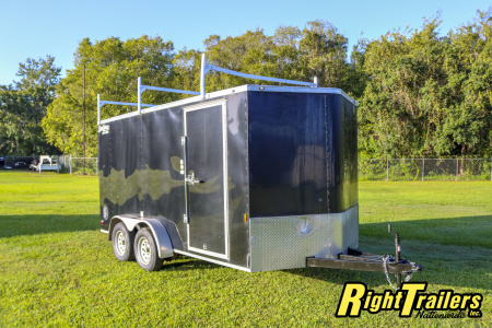 Used 2022 7X14 Continental Cargo Cargo Trailer