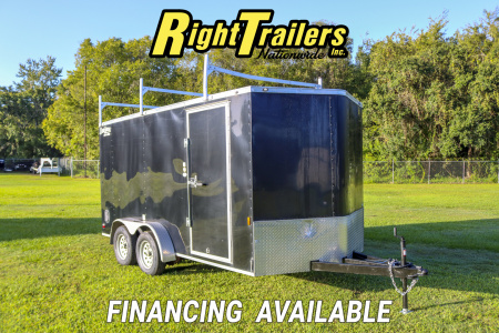 Used 2022 7X14 Continental Cargo Cargo Trailer