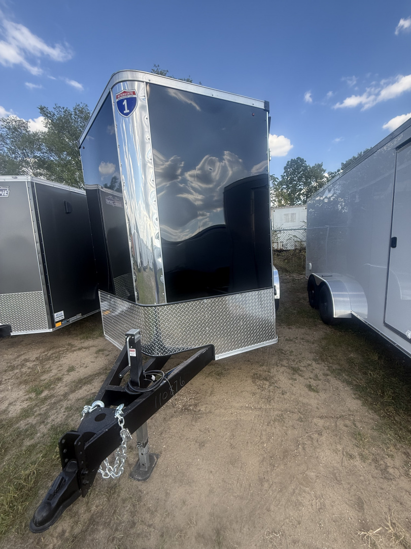 New 2025 Interstate Trailers 7x16 7k IFC 6'6' interior height, v with slant, poly core ,screwless, torsion axles, 2 side doors Cargo / Enclosed Trailer