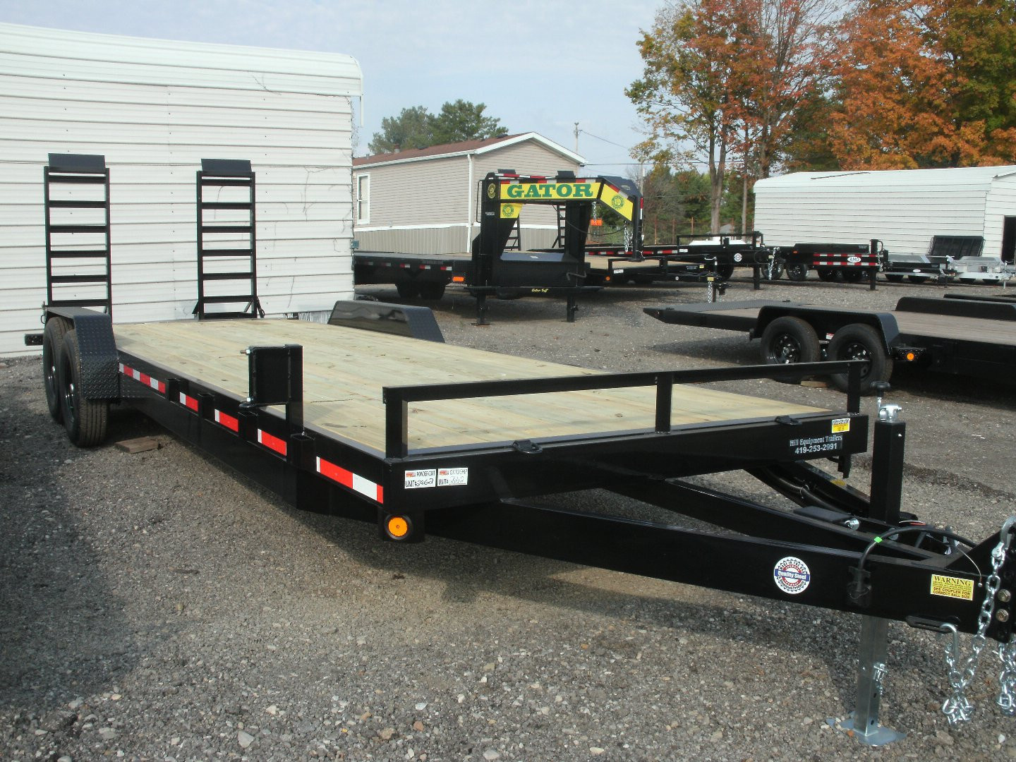 New 2026 Quality Steel and Aluminum 83 x 24 14K Equipment Trailer-