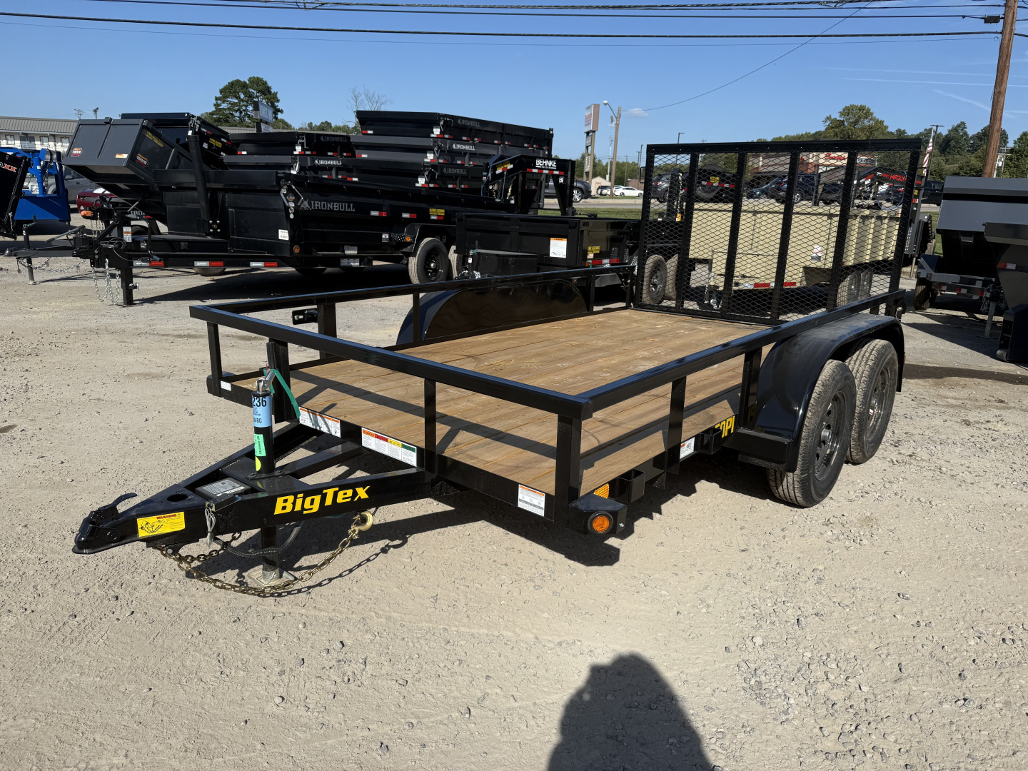 New 2026 Big Tex Trailers 60PI-12 Utility Trailer