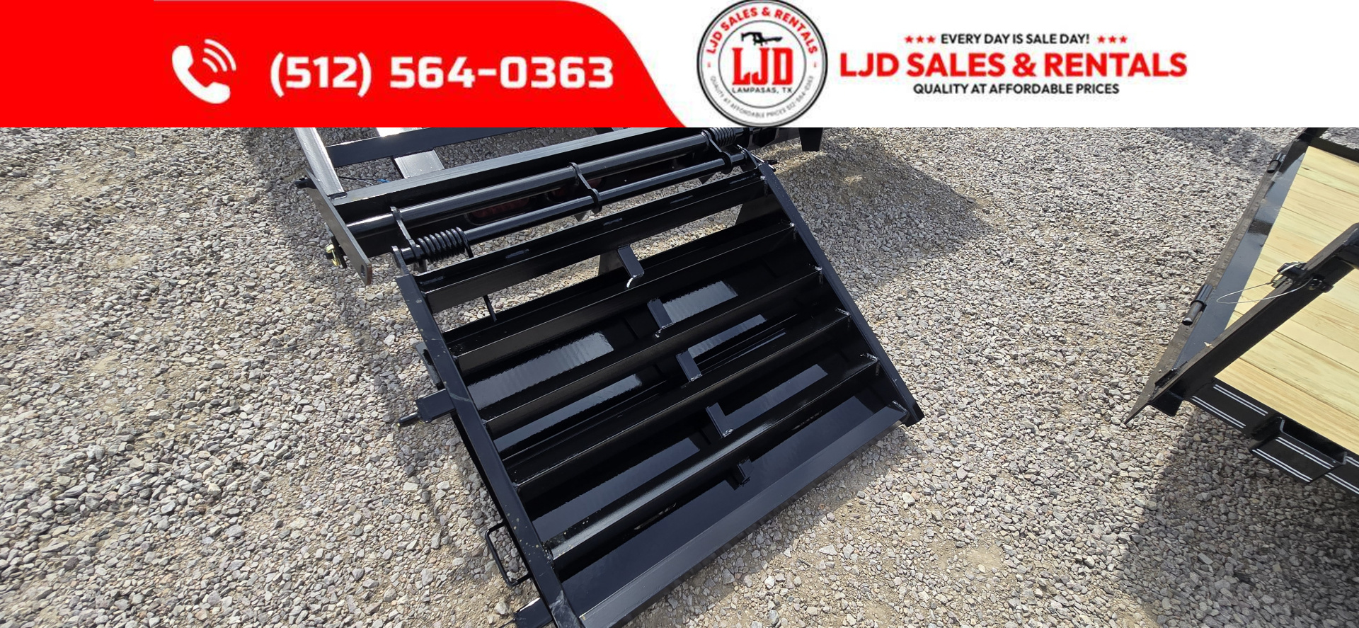 New 2025 Golden Arm - 102" x 22' - Drive over fender - Equipment Trailer